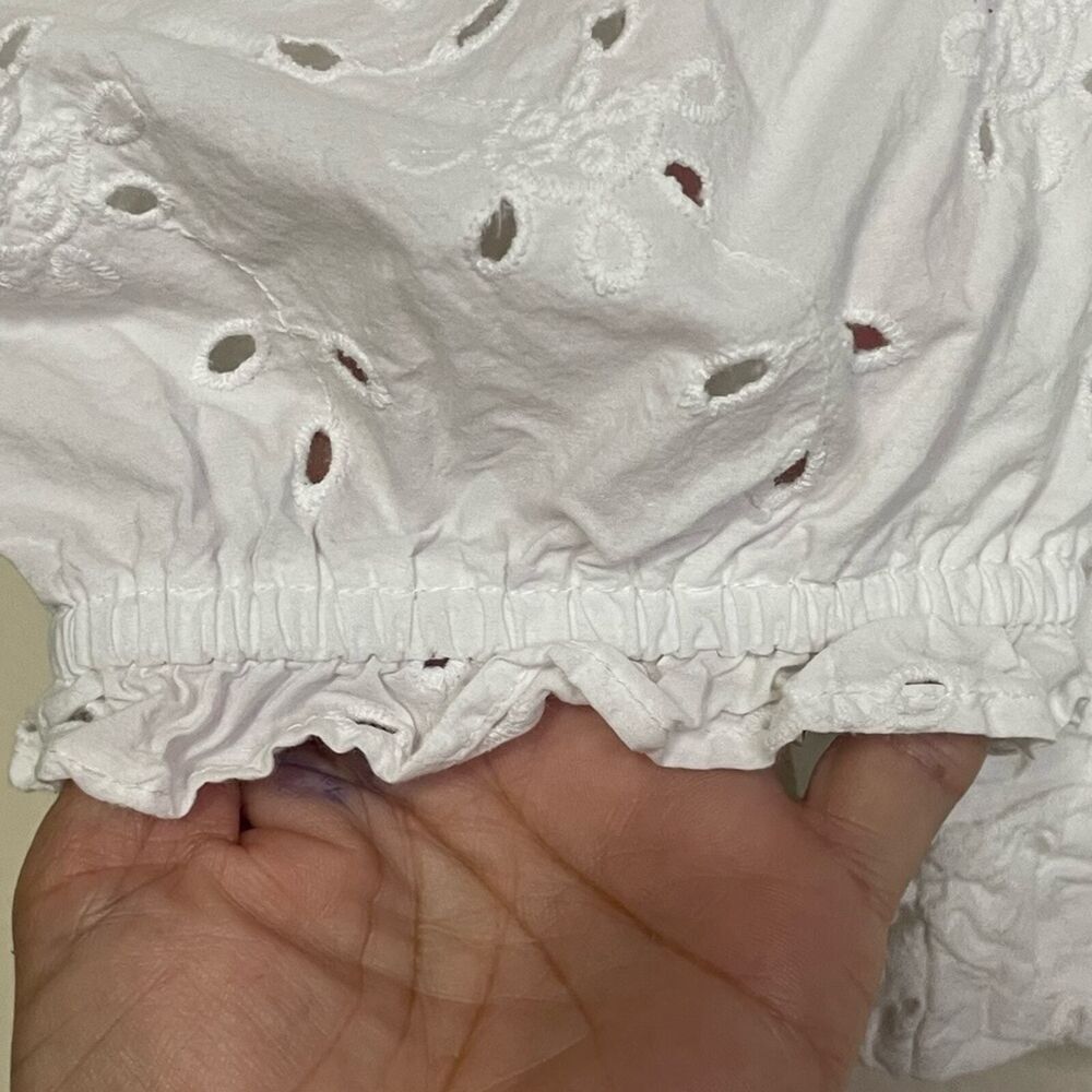 (A3)Zara Top with openwork embroidery from, size M - Picture 11 of 16